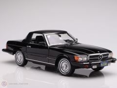 1:18 1979 Mercedes 450SL R107 US-Version American Gigolo - black