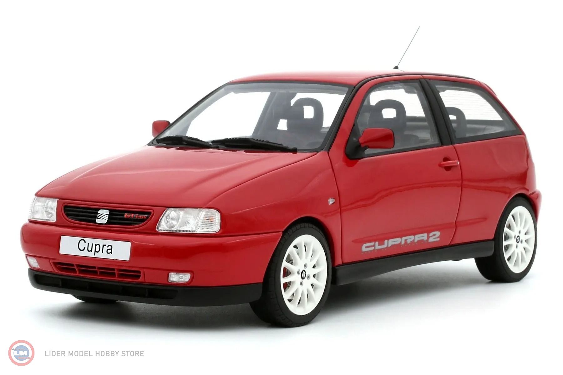 1:18 1997 Seat Ibiza Cupra 2 MK2 Tornado Red