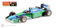 1:18 2017 Benetton Ford F1 B194 Mild Seven Demonstration Run GP Belgium SPA Mick Schumacher