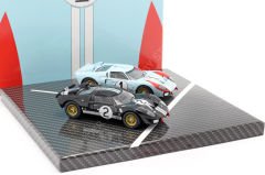 1:43 1966 Ford Usa Set 2X Gt40 Mkii 7.0L V8 Le Mans