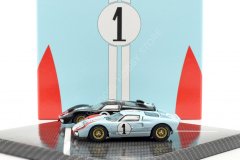 1:43 1966 Ford Usa Set 2X Gt40 Mkii 7.0L V8 Le Mans