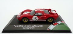 1:43 1966 Ford GT40 MK II #3 24h LeMans Gurney Grant