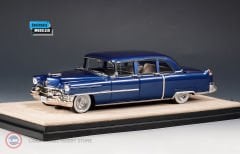 1:43 1955 Cadillac Fleetwood 75 Limousine Dark Bluee Metallic