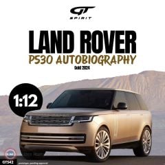 1:12 2024 RANGE ROVER P530 AUTOBIOGRAPHY GOLD