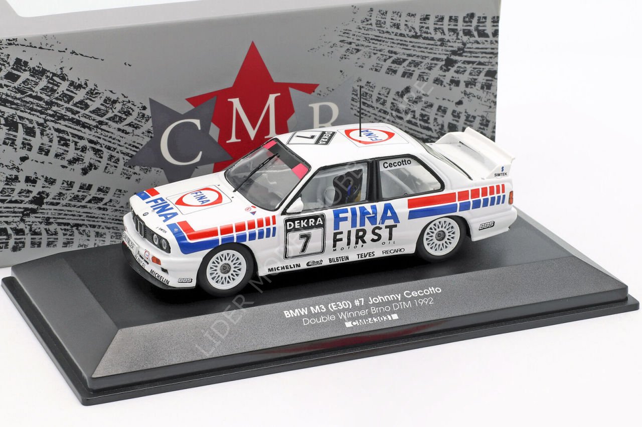 1:43 1992 BMW M3 E30 #7 DTM