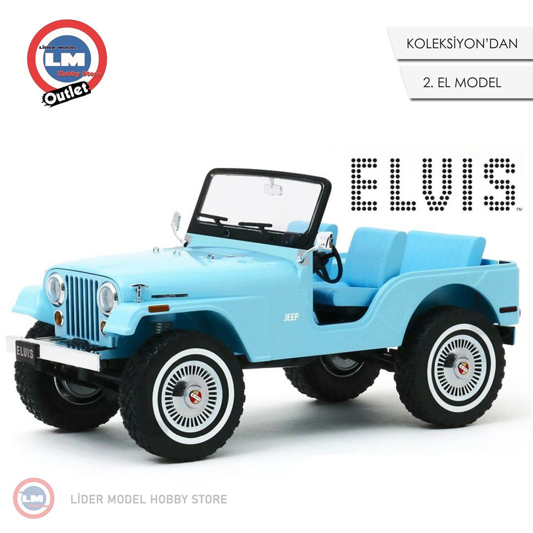 1:18 Greenlight 1963 Jeep CJ-5 Elvis Presley