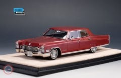 1:43 1968 Cadillac Fleetwood Sixty Special San Mateo Red Met