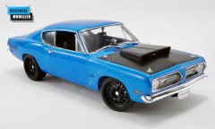 1:18 1969 Plymouth Hemi Barracuda Street Fighter Hardtop