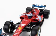 1:18 Burago 2024 FERRARI - F1 SF-24 TEAM SCUDERIA FERRARI #16 - CHARLES LECLERC