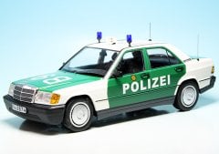 1:18 1982 Mercedes-Benz 190E W201 Polizei