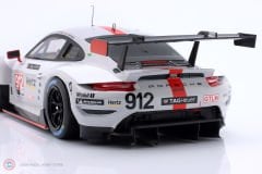 1:18 IXO 2020 Porsche 991 RSR #912 2nd GTLM-Klasse 24h Daytona