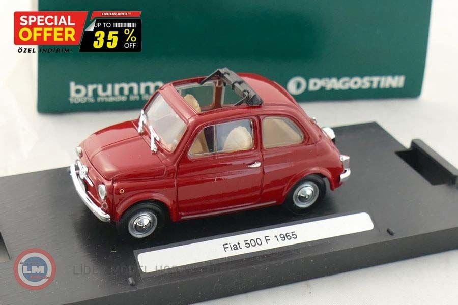 1:43 1965 Fiat 500 F