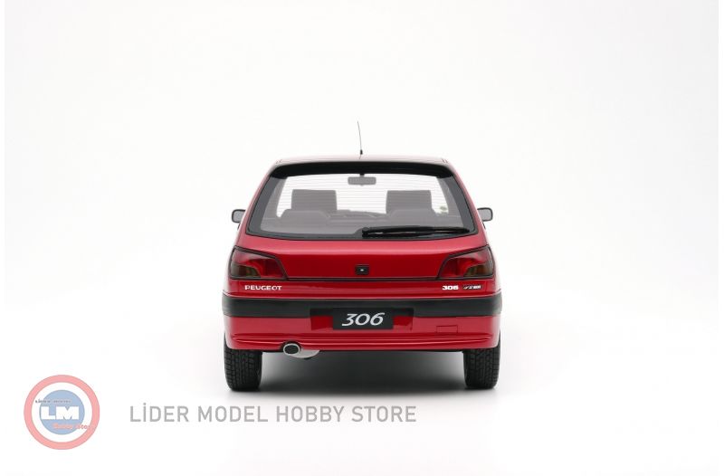 Modèle Réduit Peugeot 306 S16 Le Mans Rouge 1/18 Ottomobile – Résine, Neuf