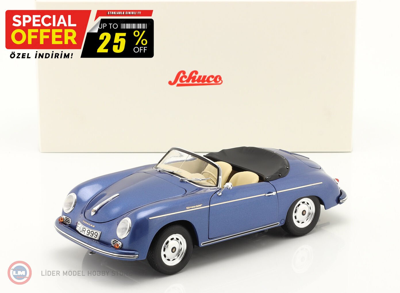 1:18 1952 Porsche 356 Speedster