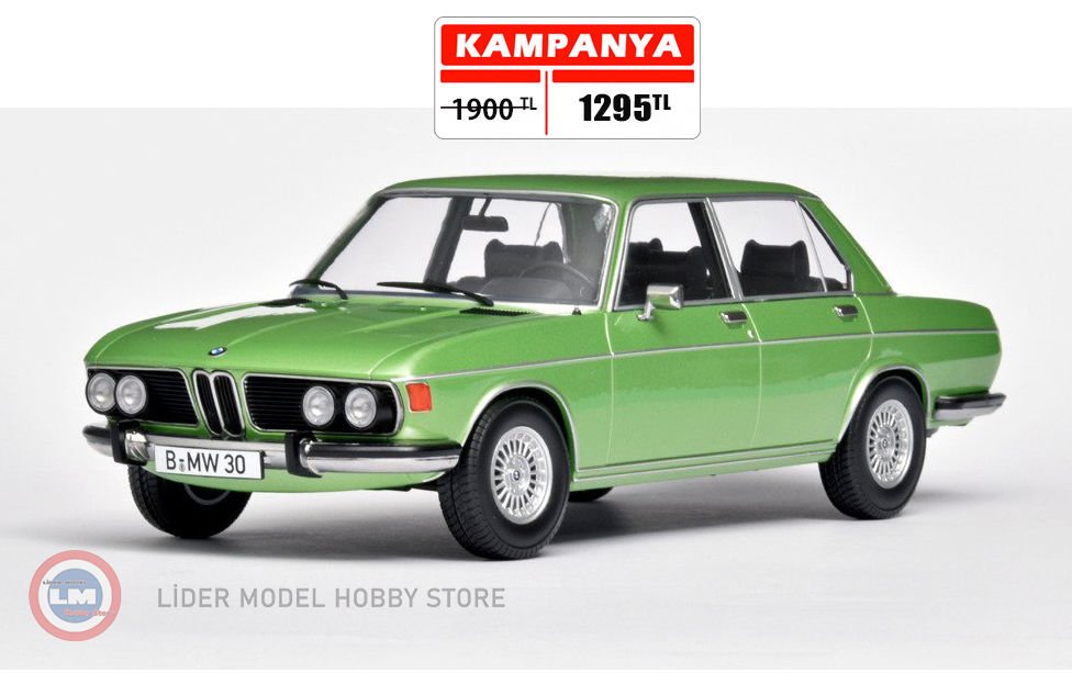 Modèle Réduit 1:18 BMW 3.0S E3 MkII 1971 Bleu Métallisé - KK Scale, Neuf Dans Sa Boîte, Référence KKDC180406