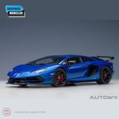 1:18 2019 Lamborghini Aventador SVJ (Blu Nethuns)