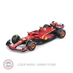 1:18 Burago 2024 FERRARI F1 SF-24 #55 SCUDERIA FERRARI -CARLOS SAINZ Formula 1