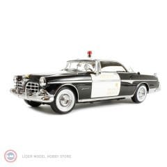 1:18 Signature 1955 Chrysler Imperial Coupe Sheriff Orange County Police 2500 Limitli
