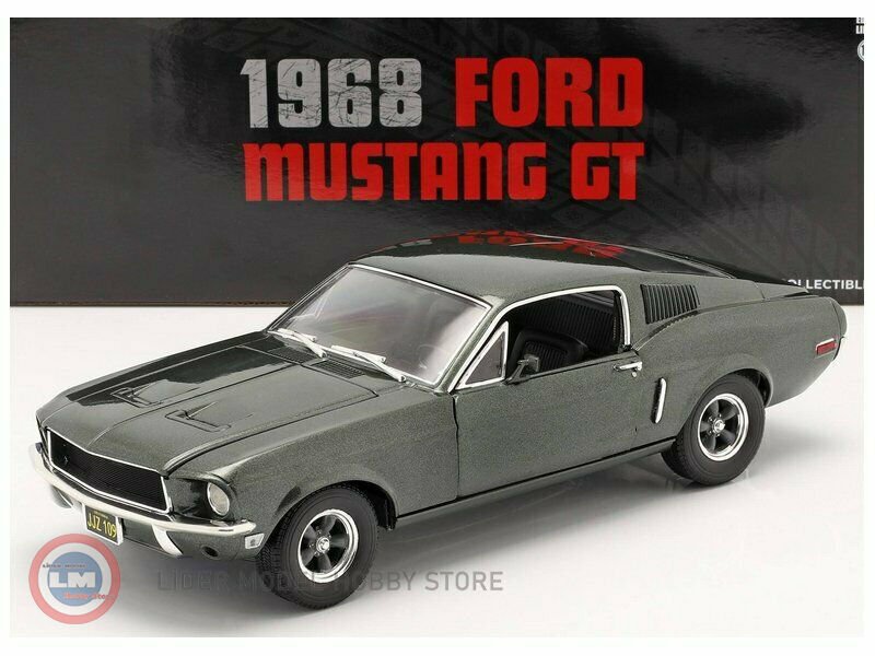 1:18 1968 Ford Mustang GT Fastback Bullitt