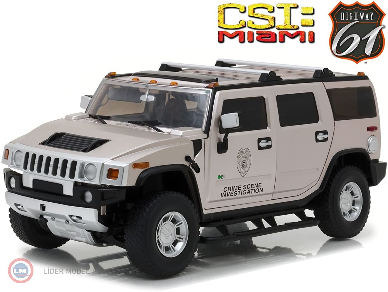 1:18 2003 Hummer H2 CSI Miami