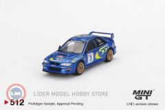 1:64 1997 Subaru Impreza WRC97 #3 Winner Rally Sanremo