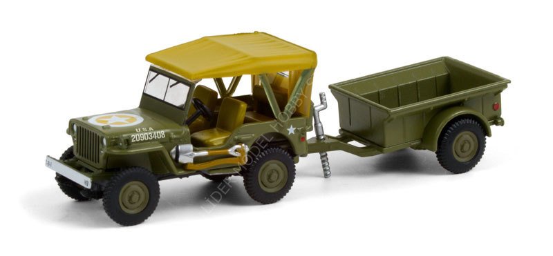 1:64 1943 Willys MB Jeep