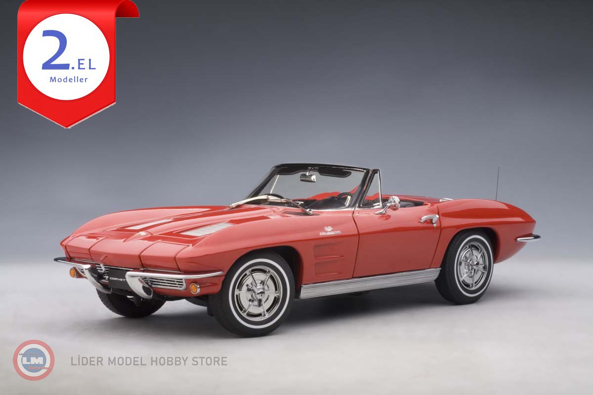 1:18 1963 Chevrolet Corvette Sting Ray Cabrio