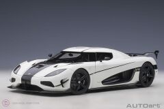 1:18 2015 Koenigsegg Agera RS (Arctic White/Carbon)