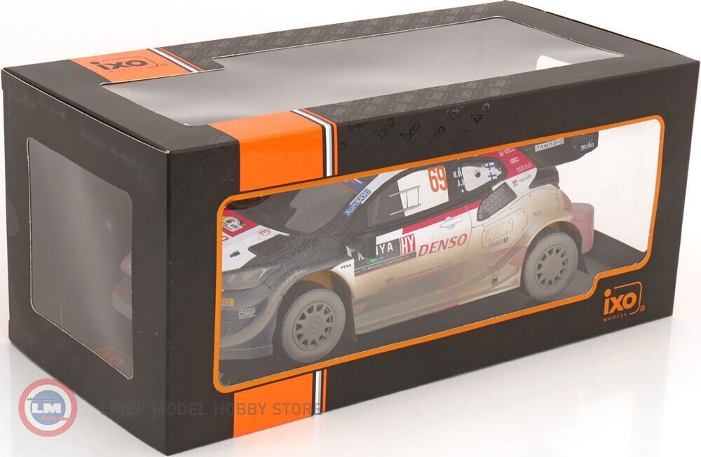 Modellino Ixo Toyota GR Yaris Rally1 Hybrid 1/18 Safari Kenya 2024