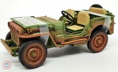 1:18 1944 Jeep Willys Askeri Araç Kirli Versiyon