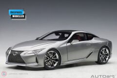 1:18 2016 Lexus LC 500 (Sonic Titanium Metallic)