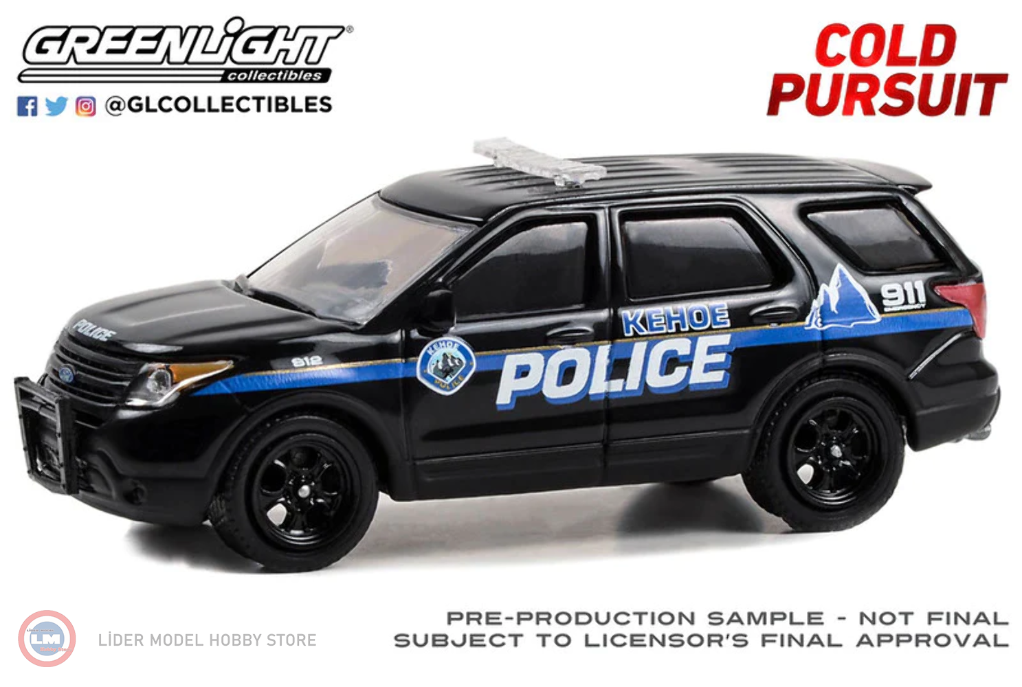 1:64 2013 Ford Police Interceptor Utility - Cold Pursuit