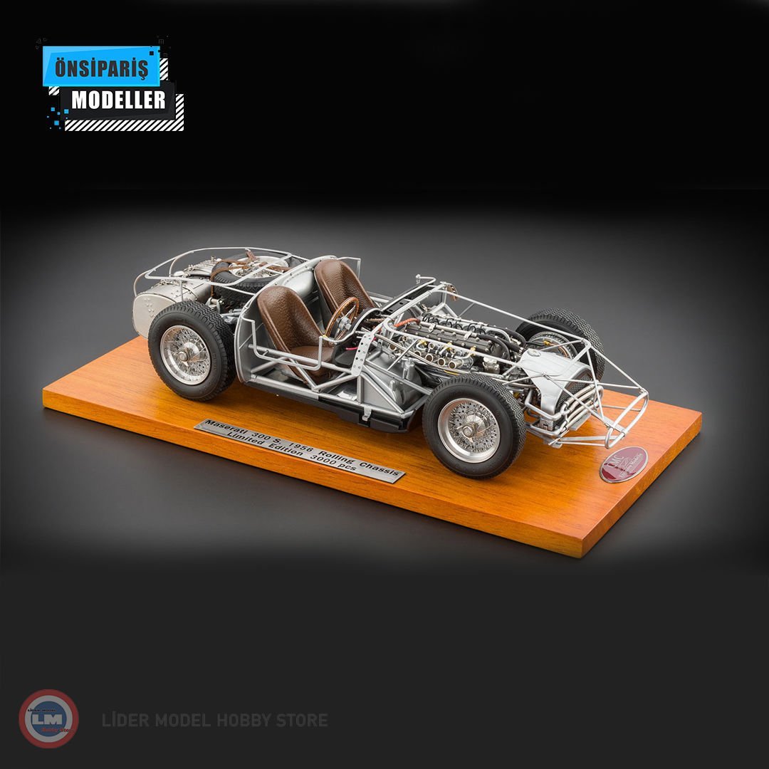 1:18 CMC 1956 Maserati 300 S Rolling Chassis