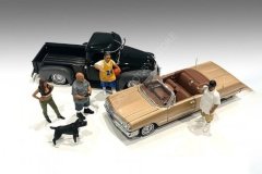 1:18 American Diorama Low Riders + Köpek #4 76276