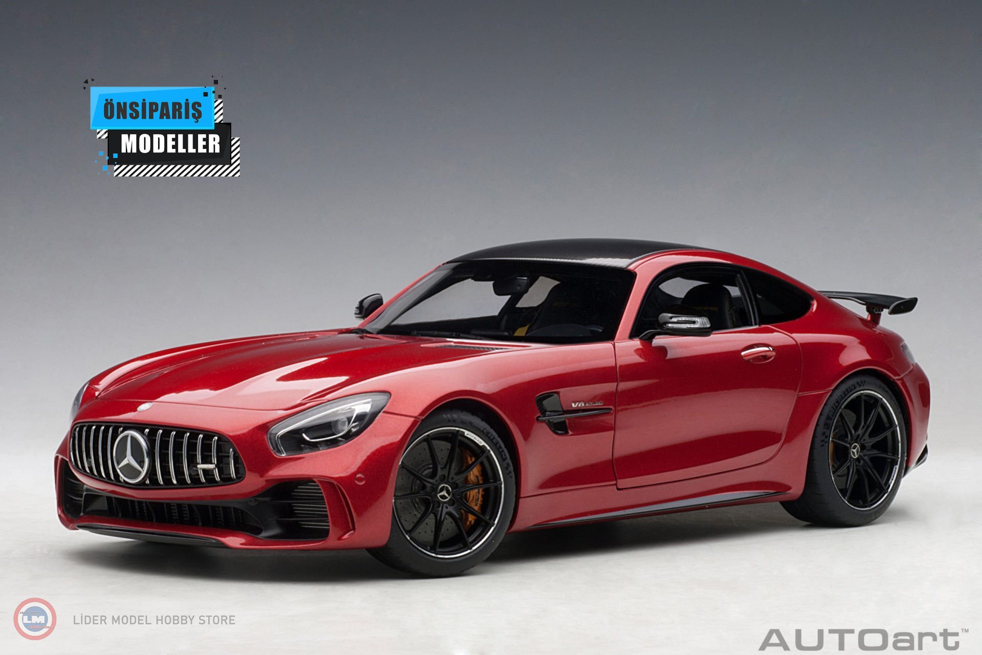 1:18 Mercedes Benz AMG GT R (Designo Cardinal Red Metallic