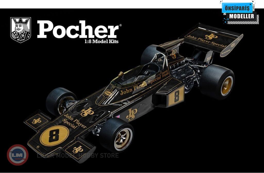 1:8 POCHER Lotus 72D #8 John Player Special (BausatzKIT), Maket Kit