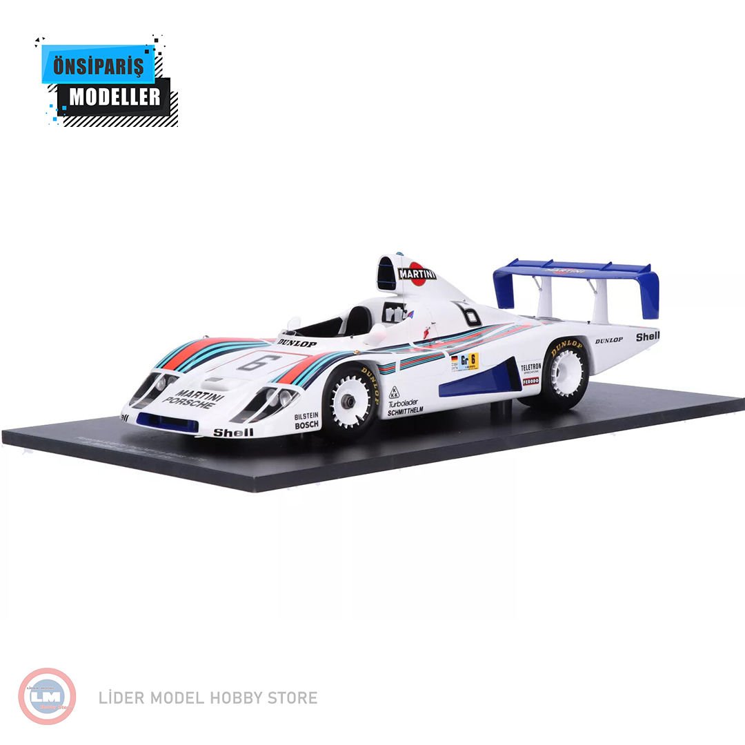 1:18 Spark  1978 Porsche 936-78 2.1L F6 Turbo Team Martini Racing #6 2nd Le Mans B.Wollek J.Barth J.Ickx