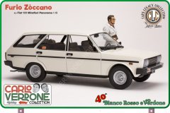 CLC Model 1981 Fiat 131 Panorama SW - Carlo Verdone Figürlü