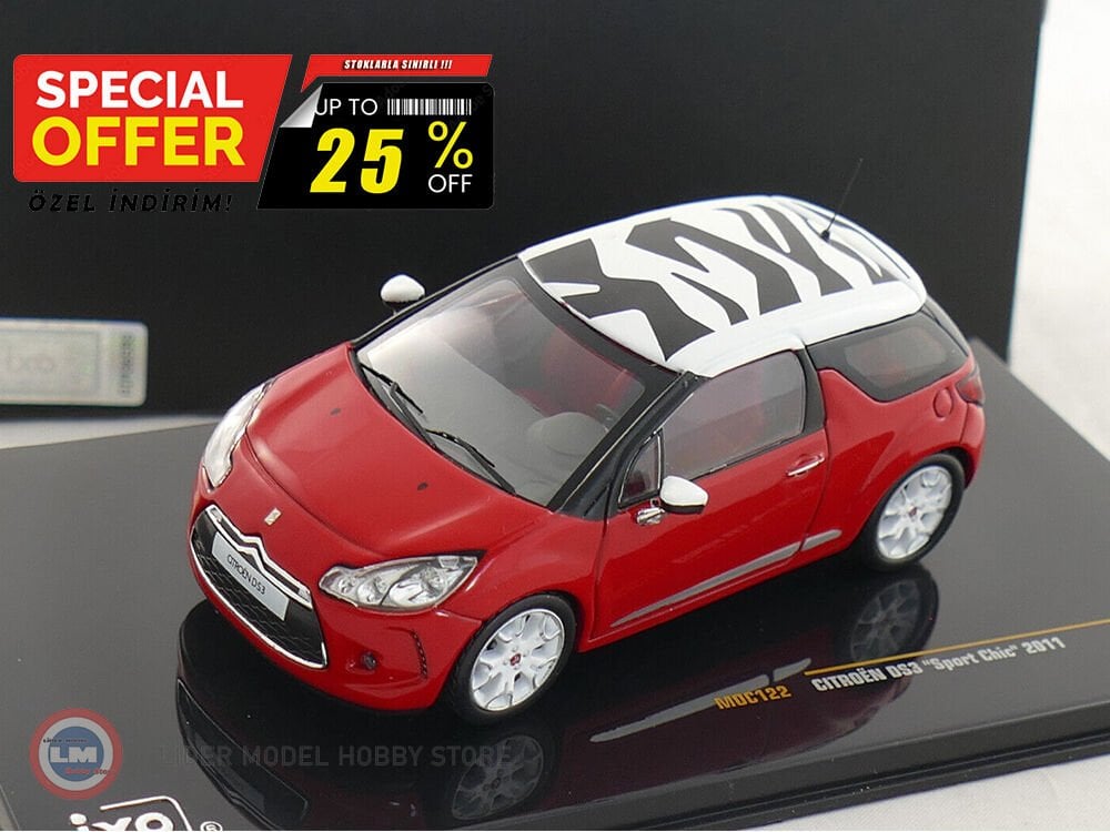 1:43 2011 Citroen DS3 Sport Chic