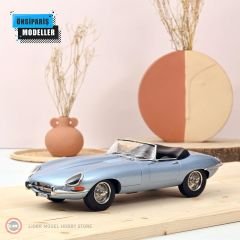 1:12 1962 Jaguar E Type Spider Cabriolet Blue Metalic