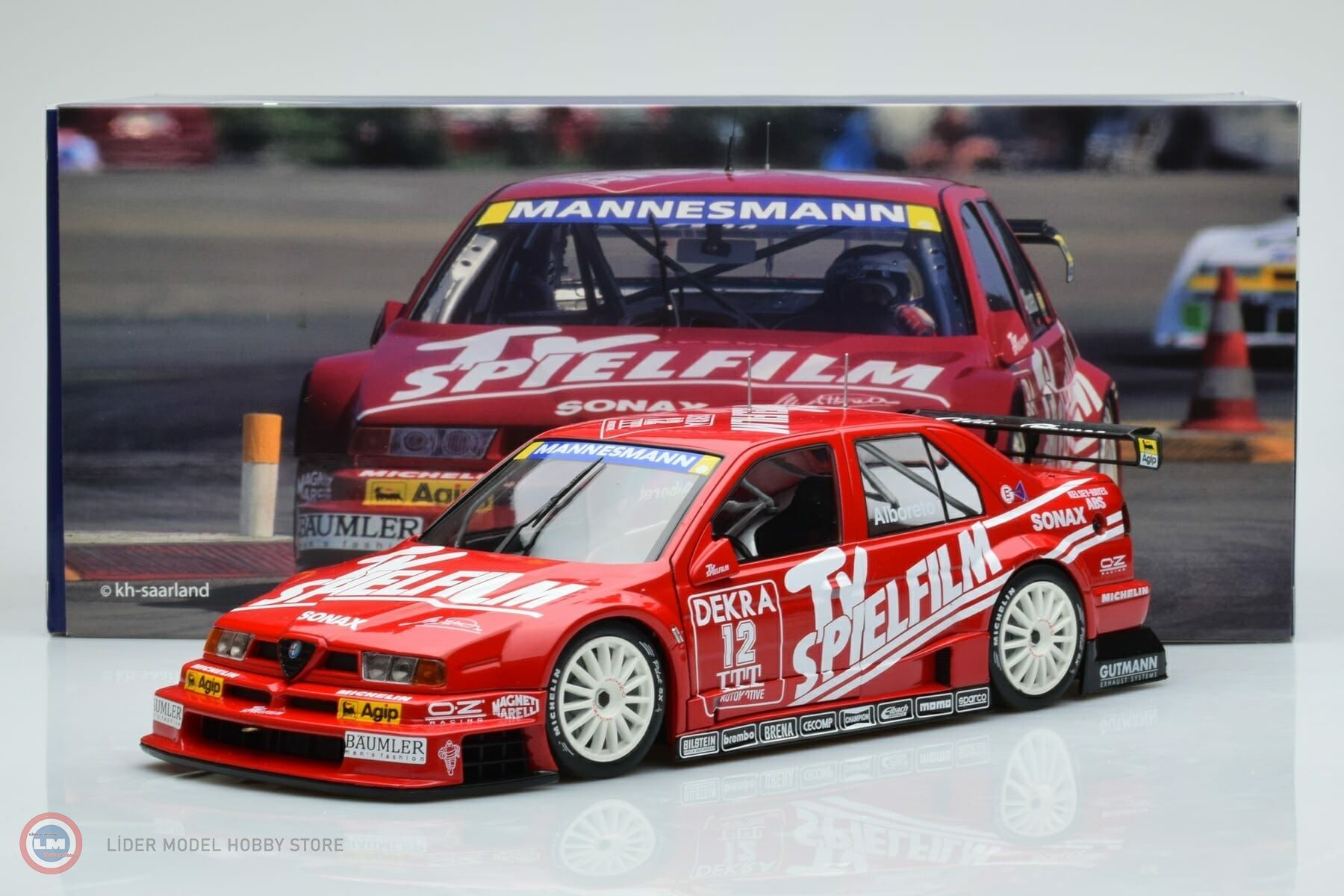 1:18 1995 Alfa Romeo 155 V6 TI #12 DTM  ITC