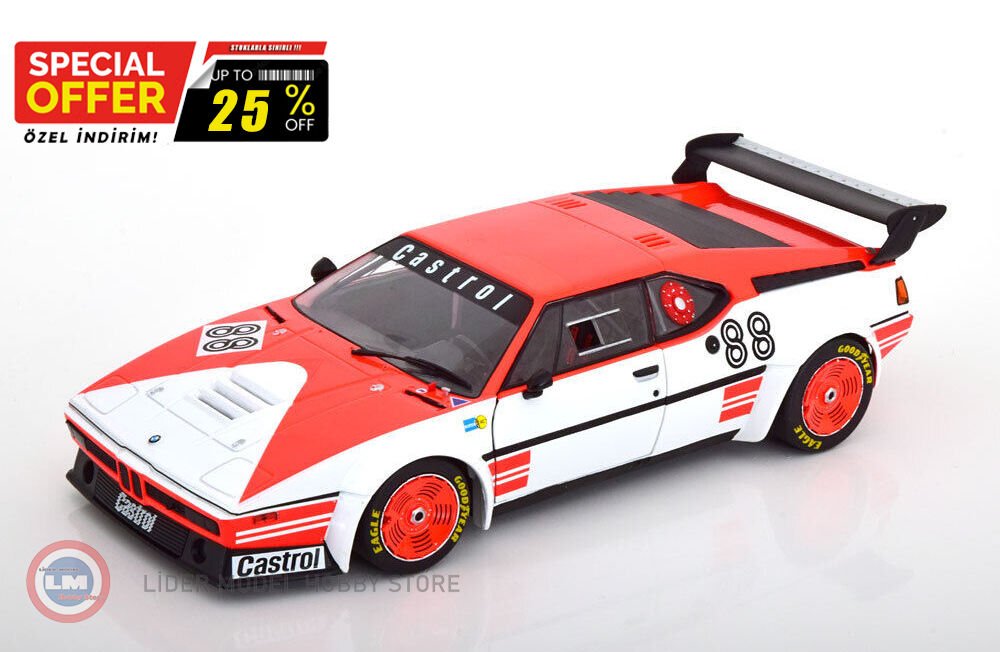 1:18 1980 BMW M1 Procar #88 M1 ProCar Series 1980 John Watson