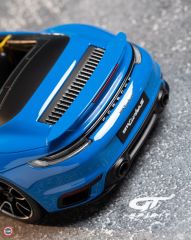 1:18 2020 PORSCHE 911 (992) TURBO S CABRIOLET - SHARK BLUE