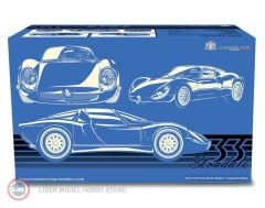 1:18 1967 Alfa Romeo 33 Coupè Stradale D Version Telaio 111 Blue