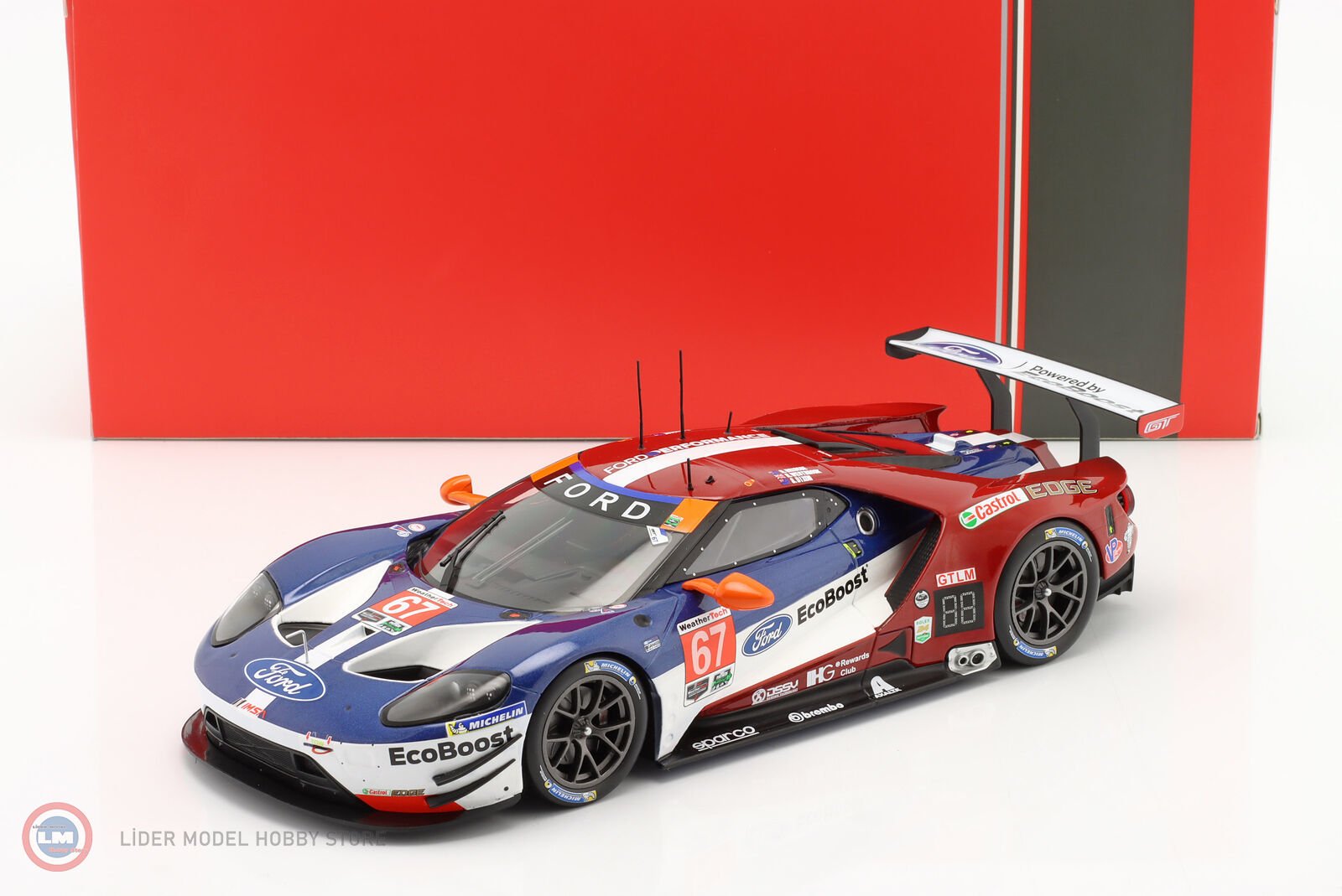 1:18 2018 Ford GT - #67 Class Winner 24h Daytona