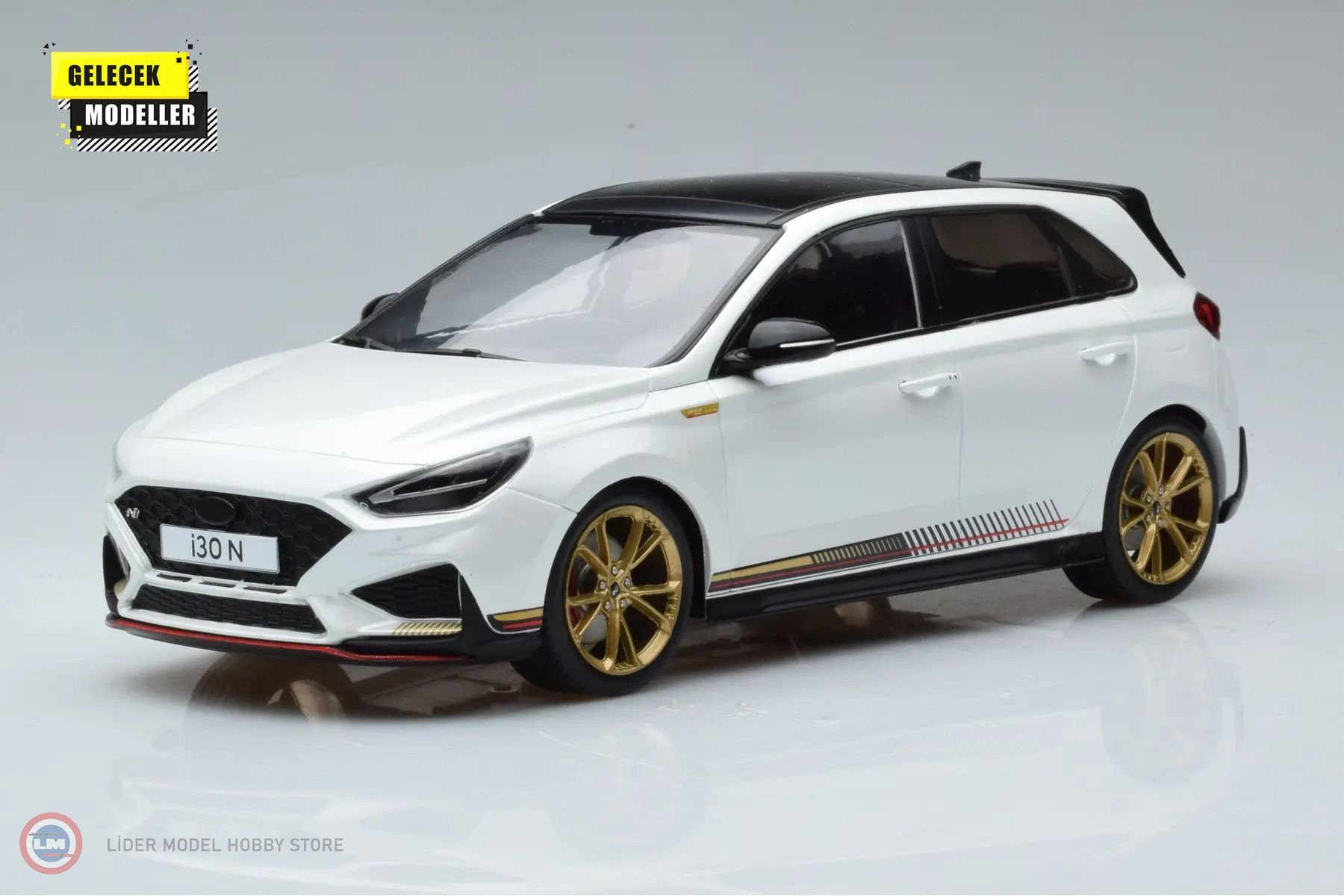 1:18 2021 Hyundai i30n Atlas White