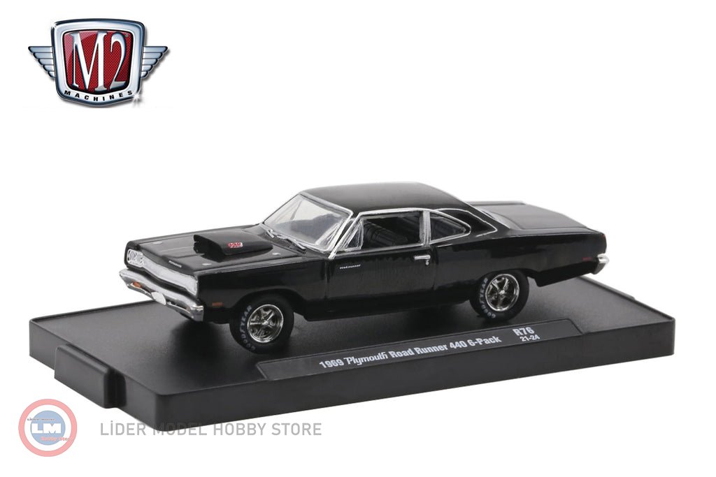 1:64 1969 Plymouth Road Runner 440 6-Pack