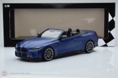 1:18 2020 BMW M4 Cabriolet - Blue