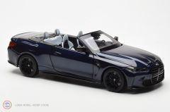1:18 2020 BMW M4 Cabriolet Dark Blue