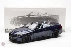 1:18 2020 BMW M4 Cabriolet Dark Blue